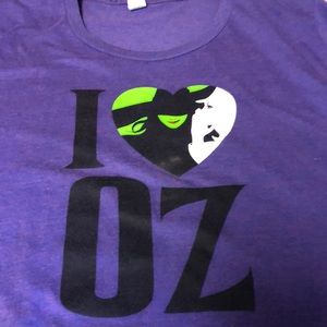 Wicked the musical purple distressed T-Shirt